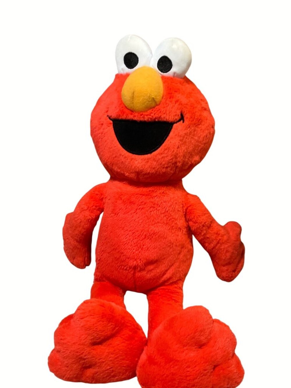 Sesame Street Elmo Plush Toy 16-Inch Red Soft Stuffed Animal Doll For Kids